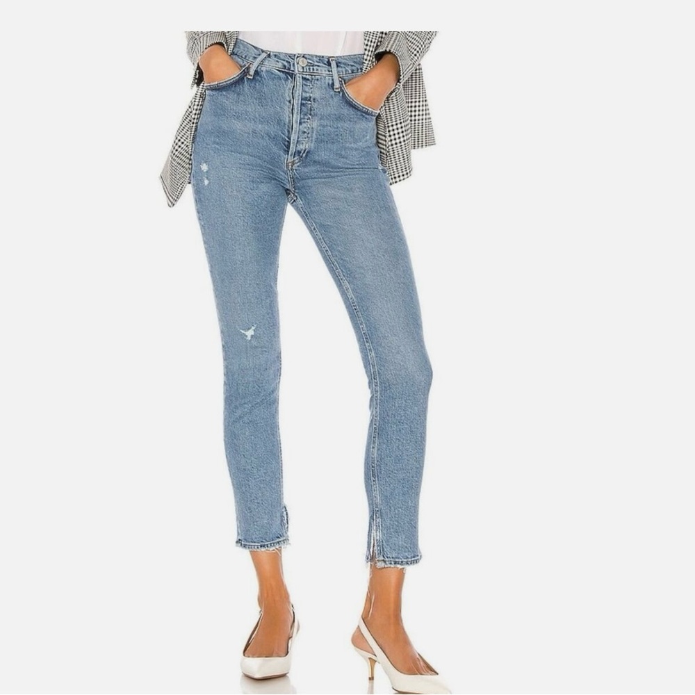 Agolde Nico Headline Slim High Rise